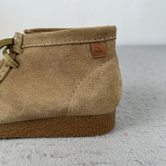 Clarks Wallabee Shacre Ankle Boot Dark Sand Suede Leather Men\'s Size 8.5 Casual main image 13